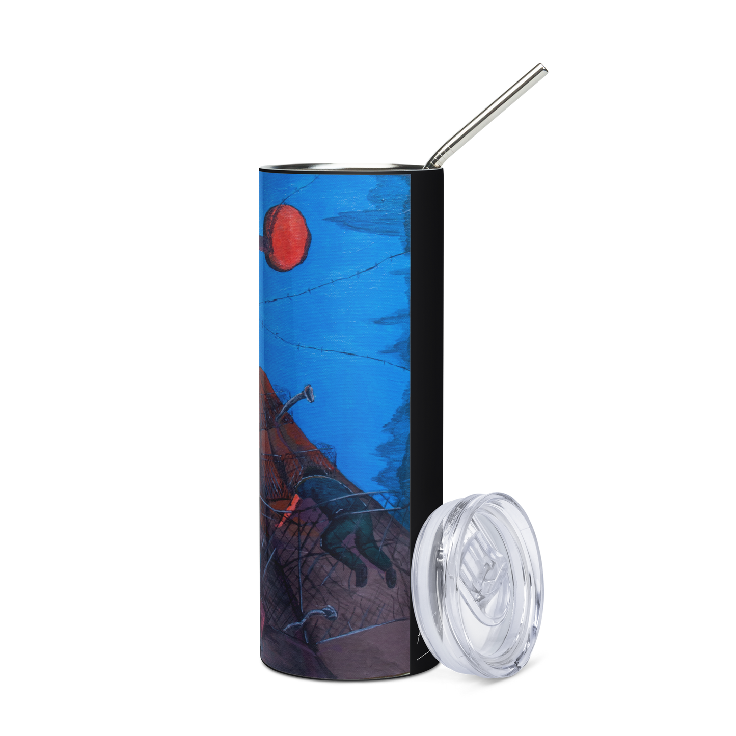 Stainless steel Tumbler- Fe y Obstáculo